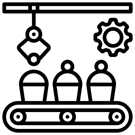 Decorative black square used as a placeholder or divider (no informative content)